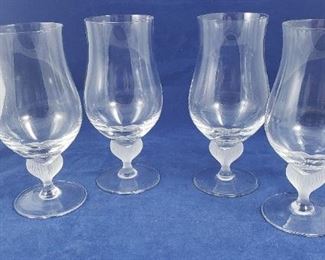 BG -8  Mikasa Sea Mist Iced Tea Frosted glasses  $30