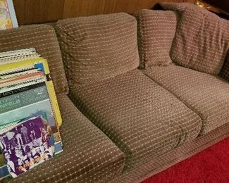 Hide away sofa bed Great shape like new!