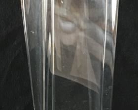 Kosta Boda ‘Sails’ heavy crystal bud vase