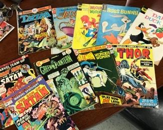 Assorted comic books in great condition