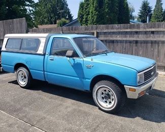 Vintage Chevy Luv DIESEL truck
Needs lots of cosmetic TLC