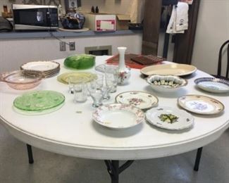 More lovely china and Depression glass pieces