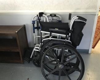 Very nice wheelchair and walkers