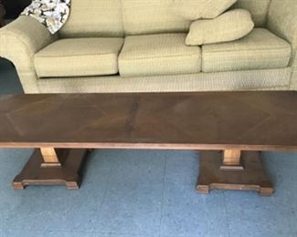 Cool looking coffee table.  Large size.