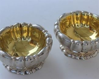 English Silver Master Salts