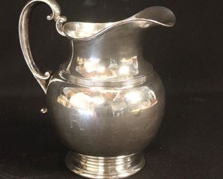Sterling Silver Water Pitcher