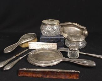 Sterling Silver dresser set