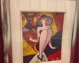 Debbie Serigraph by Linda LeKinff