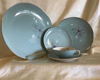 Mid Century Modern Silver Pine by Franciscan