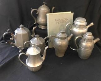 Pewter Pitcher Collection