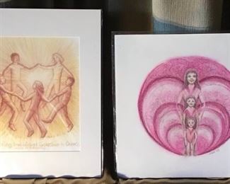 Radiant Light and Mandala Art by Maia