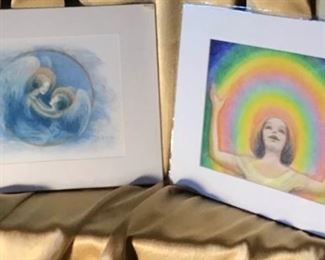 Series Angel and Radiant Light Art by Maia