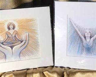 Series Radiant Light Art by Maia