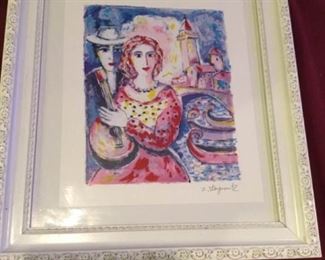 Seriolithograph by Zamy Steynovitz