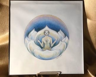 Spiritual Reflection Art by Maia