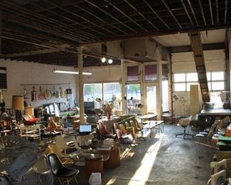 A sneak of the main room for tomorrow' sale.  Note that there will also be a flea market out back.