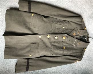 Complete Military Uniform is in beautiful condition. 