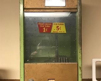 AVAILABLE at the AUGUST 22/23 Sale!  These vintage Counter Top Games were early ploys to keep customers in place where they would spend more money on food, beverages and smokes!  
