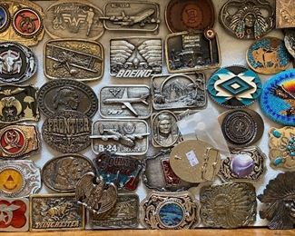 Awesome belt buckle collection!!!
