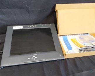 Sympodium Smartboard LCD Tablet	
Sympodium LCD Tablet for Smart Board. ID250. Powers on. Includes box with other SmartBoard accessories.