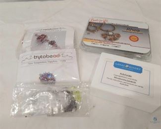 Jewelry making kits	
Beads Gone Wild, TrytoBead and Lanai Kinsky Beadwork kits. Appear to be complete