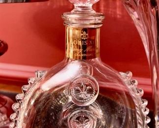 Baccarat Remy Martin Bottle   $125