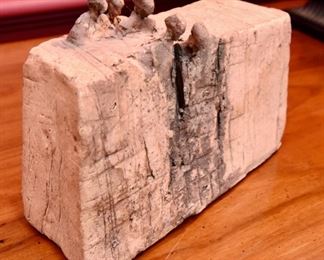 Small Sculpture depicting a monument in South America.  $26