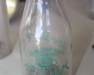 VINTAGE MILK BOTTLES