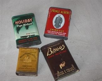 VINTAGE TOBBACO TINS