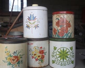 VINTAGE CANISTER SETS