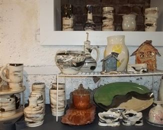 original clay pottery