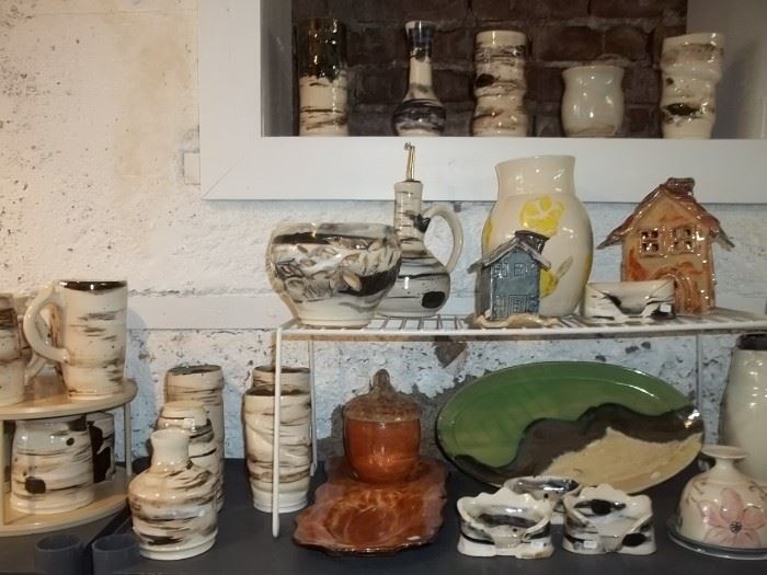 original clay pottery