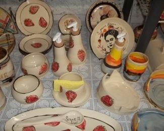 strawberry pottery