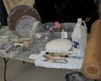 craft and pottery supplies