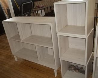 staging cabinets and cubes