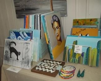 variety of art starting at $15 and up