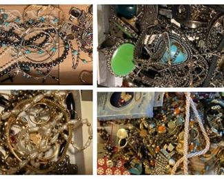 Gold, Silver Costume Jewelry