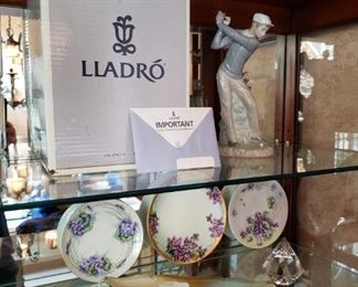 Lladro golfer