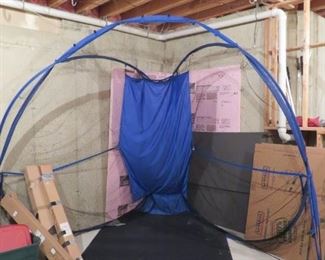 Lots of Golf items and golf clubs