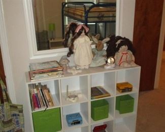 Shelving and household items