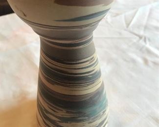 Niloak swirl Vase - lighter colors