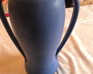 Niloak Blue Handled vase