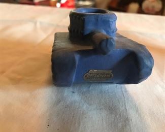 Front view tank - has original gold sticker