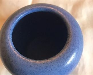 Top view of Niloak Blue vase