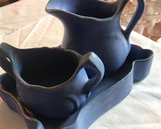 Sugar bowl/Creamer in tray