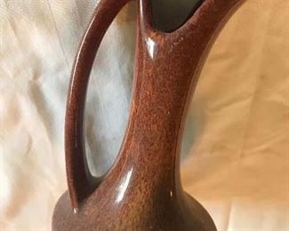 Niloak dark brown planter/vase - Ewer