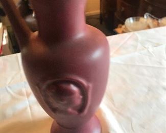 Niloak dark pink/magenta planter/vase