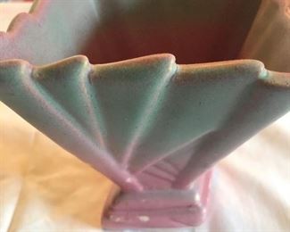 Niloak Art Deco vase - square