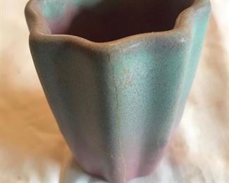 Niloak small fluted edge vase
