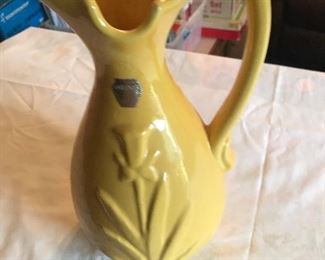 Side view with sticker